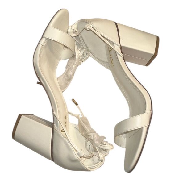 Lulu’s White Strappy Sandals (Size 11) - Picture 9 of 11